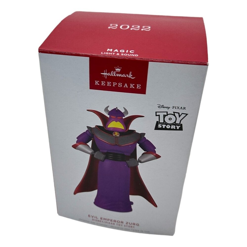 Hallmark Keepsake Xmas Ornament Toy Story Emperor Zurg Magic Light Sound New - Picture 2 of 9